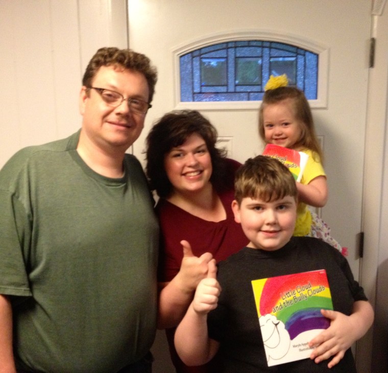 YAY! Little Cloud and the Bully Clouds book has arrived!